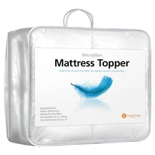 HOSPITOLOGY PRODUCTS Hypoallergenic Mattress Cover- Overstuffed - Deep Pocket...