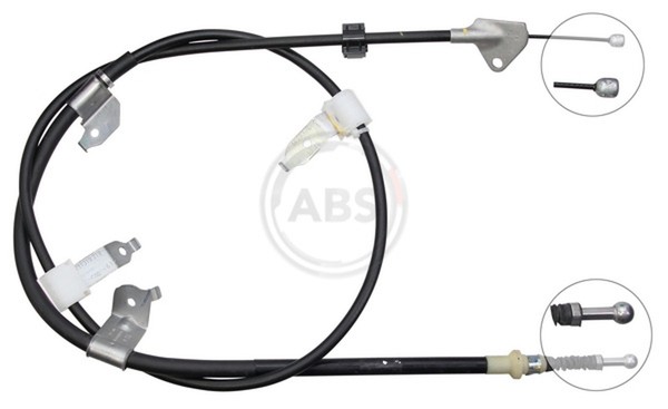 Bremsseil Seilzug Feststellbremse A.B.S. K12073 FüR Auris Toyota NRE185_ NRE185R-image