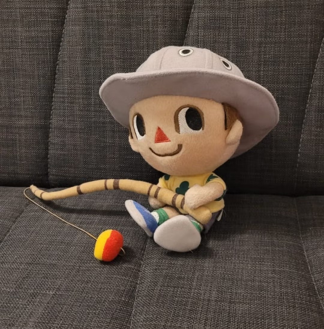 Sanei Animal Crossing Villager Boy Plush 2005