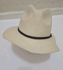 Women's House of Harlow  1960 100% Wool Creme Hat Fedora, Cowgirl and Stylish — photo 1