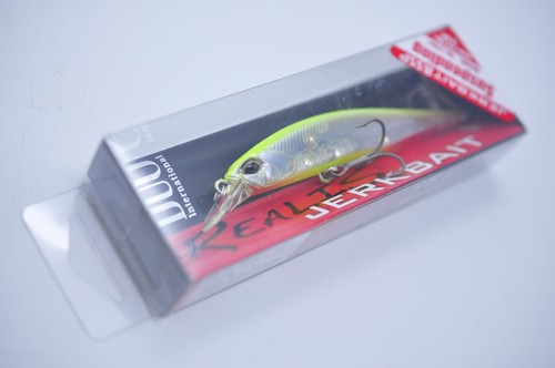 Duo Realis Jerkbait 85 Suspend 1/4oz Clear Chart Holo Never Used