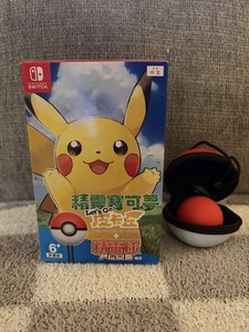Let's Go Eevee Pokemon Poke Ball Plus Pack Nintendo Switch New Japan