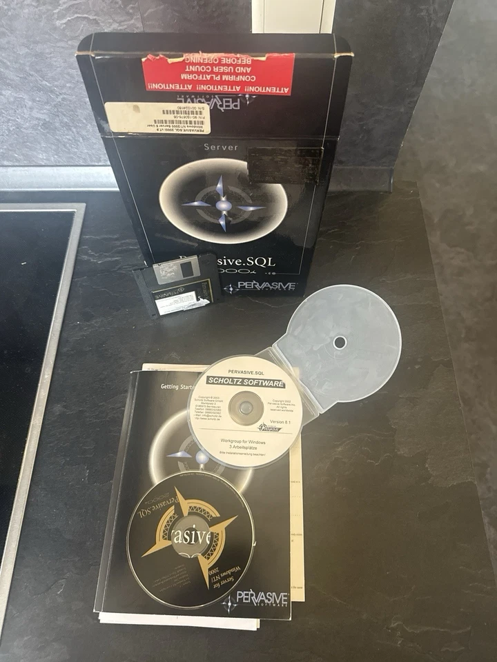 Pervasive.SQL 2000i ist in 3 Client/Server-Varianten und zwei lokalen Engines - Bild 2 von 3