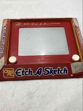 Ohio Art Company Red Magic Screen Original Drawing Etch-A-Sketch Toy