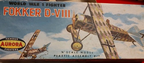 Maquette Aurora Fokker D.VIII à Monter - Occasion TBE