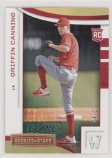 2019 Panini Chronicles Rookies and Stars Holo Gold 4/10 Griffin Canning #18 2l4