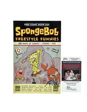 Stephen Hillenburg Signed SpongeBob SquarePants Freestyle Funnies Comic Book JSA