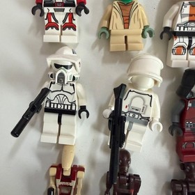 Lego Star Wars Minifigure Parts Lot Clone Troopers Droids 75035 75001 9497 7913