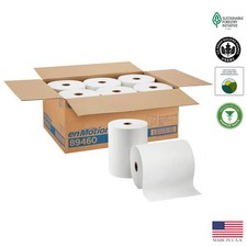 GEORGIA PACIFIC 89460 Enmotion Roll Towel White 1 ply 10"x800' 6/cs