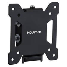 Mount-It Tilting TV Wall Mount Bracket for Small TVs and Monitors, Low-Profi...