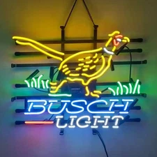 Hunt Pheasant Beer Neon Sign Lamp 19"x15" Beer Bar Cave Pub Room Wall Decor Gift