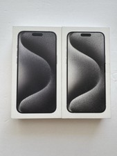 Apple iPhone 15 Pro Max 256GB Black Titanium Empty Box ONLY