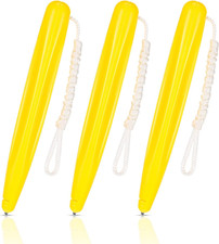 3 Pack Magnetic Drawing Board Replacement Pens with Tethers, Yellow
