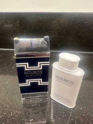 YSL Yves Saint Laurent Kouros Eau De Toilette .34oz 10ml Mini Travel Cologne
