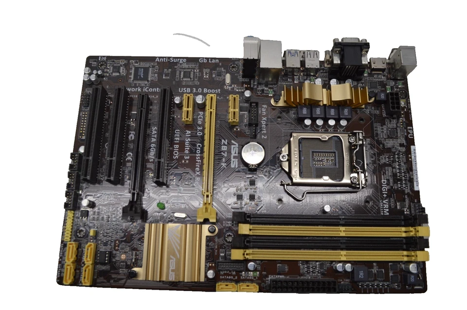 Placa madre de escritorio ASUS Z87-K Intel LGA1150 SATA 6 Gb/s DDR3 ATX *Sin escudo de E/S* Foto 4 de 4