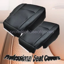 For 2009-2012 Dodge Ram 2500 3500 Laramie Both Side Bottom Leather Seat Cover