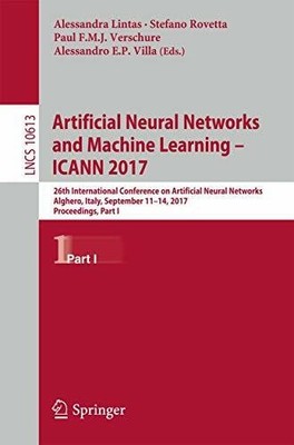 Artificial Neural Networks and Machine Learning   ICANN 2017: Buch Springer