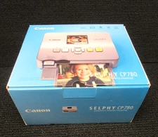 Canon Selphy CP780 Photo Printer In Box w/All Parts Works Well!! See Pics!!
