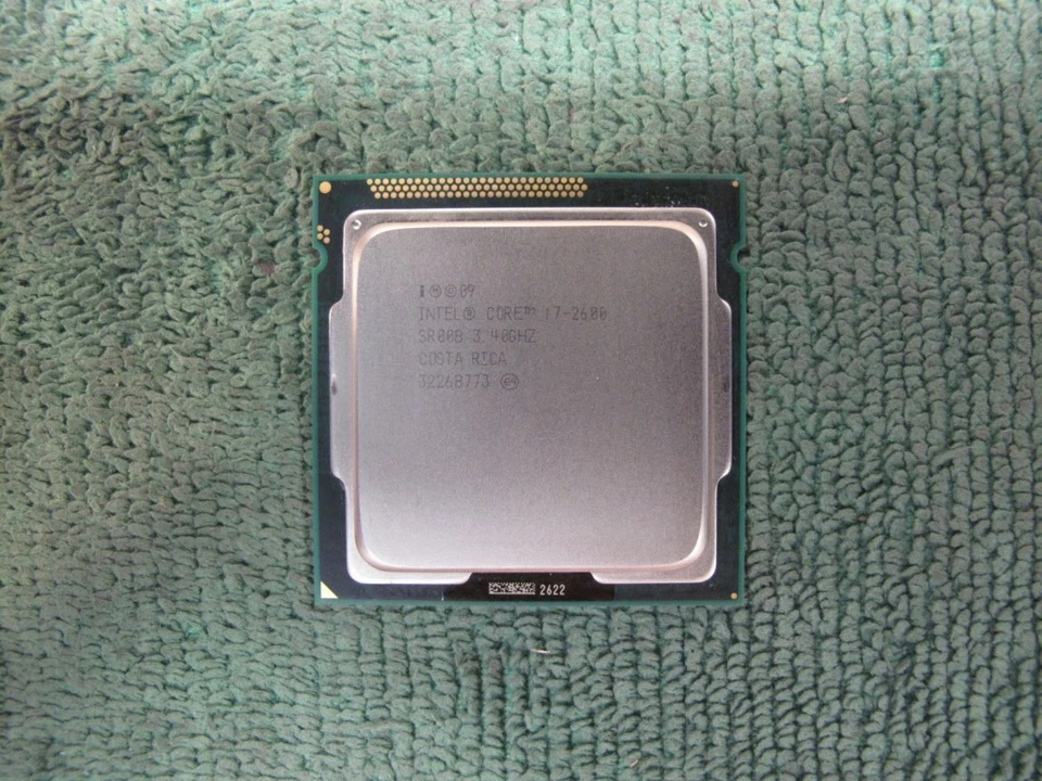Procesador Intel Core i7-2600 SR00B 3,40 GHz 8 MB 4 núcleos LGA1155 Socket CPU Foto 3 de 3