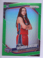 2025 Panini Prizm WNBA - Georgia Amoore #103 Green Prizm (RC)