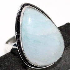 925 Silver Plated New Arrival Hememorphite Ring Jewelry Size US 12 JW