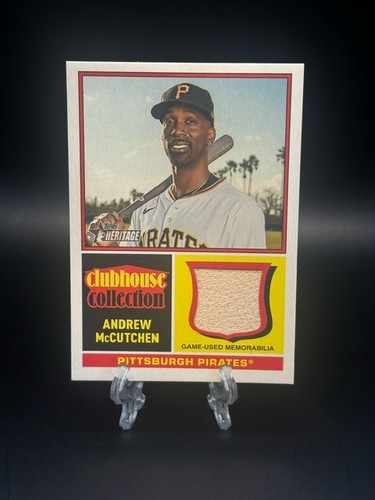 Topps Heritage Clubhouse Collection Memorabilia/Relic Cards - You Pick Upd 2/7 - Afbeelding 96 van 111