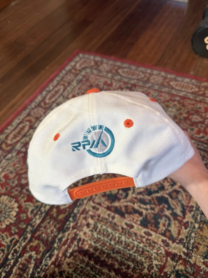 Ricky Rudd Logo Atlético Doble Tiburón Vintage Snapback Sombrero, NASCAR #10, Lana Foto 4 de 4