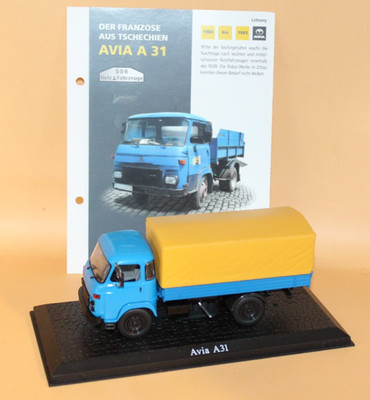 Bastlermodell AVIA A31 DDR Nutzfahrzeuge LKW Sammlung IST Models 1:43
