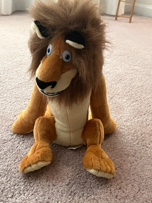 Kohl's Cares for Kids Madagascar Alex Lion Vintage Plush Stuffed Animal 2005