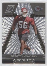 2005 Donruss Zenith Rookie Museum Collection Derrick Johnson #123 0c2