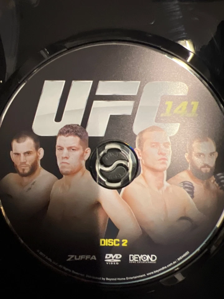 UFC: 141 Lesnar vs Overeem (DVD, 2-Disc Set, 2012) Region 4 - Image 4 of 4