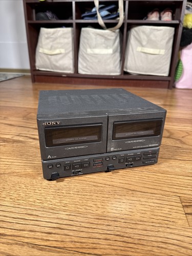 Sony TC-H500 Double Stereo Cassette Deck For MHC-3500 - Working!