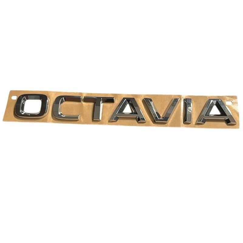Logo emblème de hayon arrière Skoda Octavia 5E badge de coffre d'origine 5E08536872ZZ
