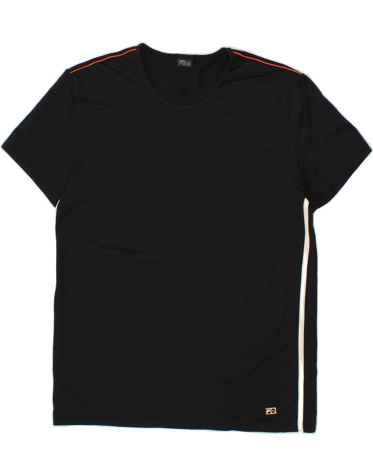 FILA Maglietta Uomo Top XL Nero Poliestere AR02