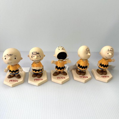 スヌーピー snoopy WESTLAND ヴィンテージ　陶器　フィギュア　3体 極美品・レア】スヌーピー ヴィンテージフィギュリン フィギュア