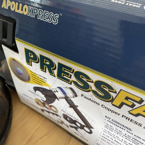 Apolloxpress Pressfast Copper Press an PEX Crimping Tool 69PFT - Picture 9 of 11