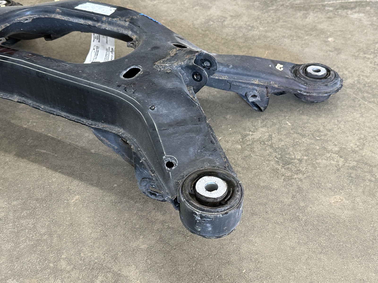 2004 BENTLEY CONTINENTAL 6.0 GT COUPE REAR SUSPENSION CRADLE CROSSMEMBER