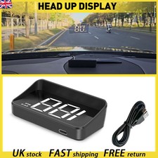 Car Speedometer Digital GPS Speedo Speed KMG HUD Head Up Display Universal NEW