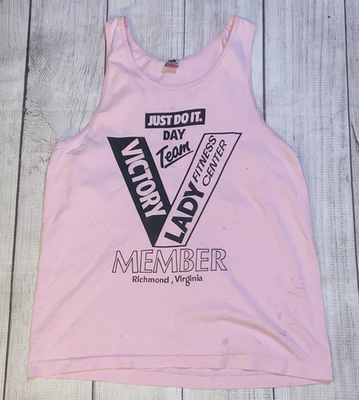 #ad Vintage Nike Tank Top On Fruit Of The Loom Tag Size XL With Flaws $24.49