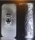 1 oz .9999 Silver Scottsdale Mint VORTEX Silver Bullion Bar
