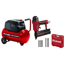 Einhell Tc-Ac 200/24/8 Compressore D'Aria 220-240 V, 50 Hz, 1200 W, 24 Litri & T