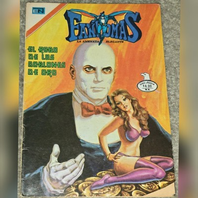 Rare HTF Fantomas 1 MX 2-384 Phantom Sexy 1978 Vintage Horror