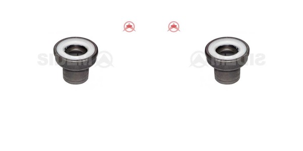 2X Sidem Querlenkerlager Vorne Links Rechts FüR VW Transporter III Bus-image