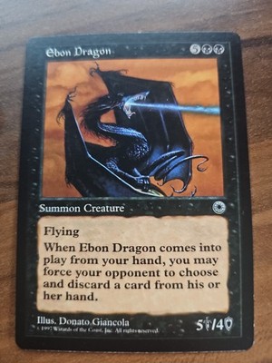 1x Ebon Dragon | Portal | Magic MTG