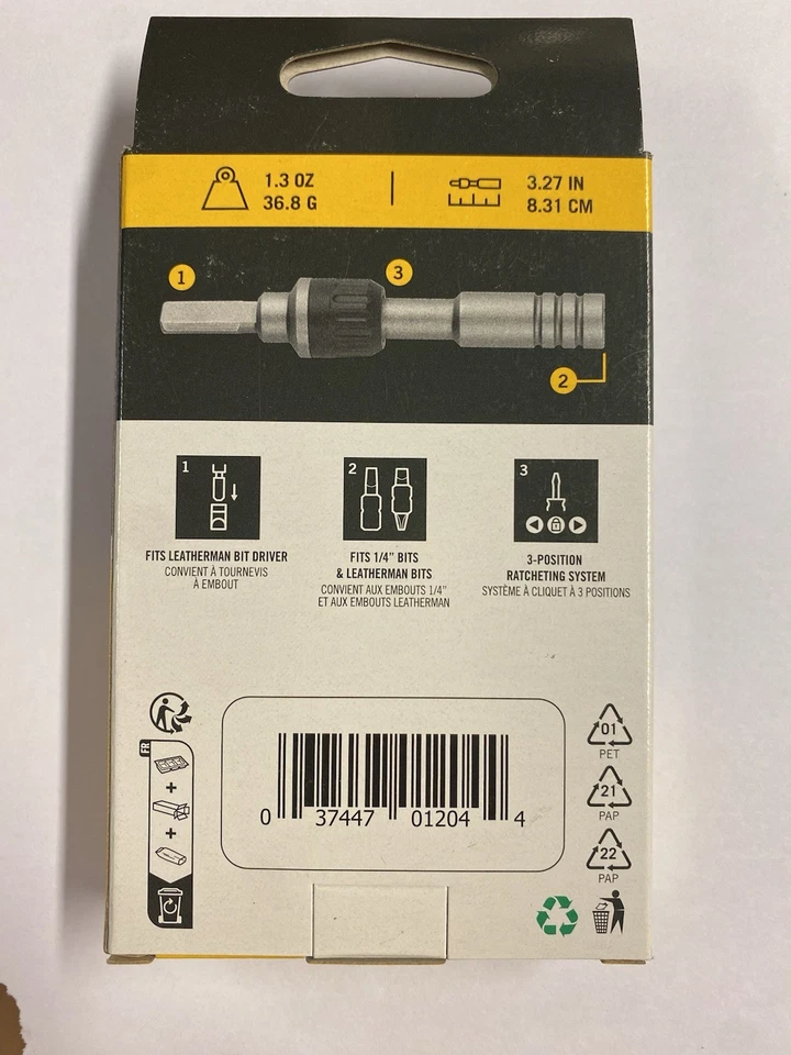 LEATHERMAN RATCHET DRIVER LTG 931030 - Immagine 4 di 4