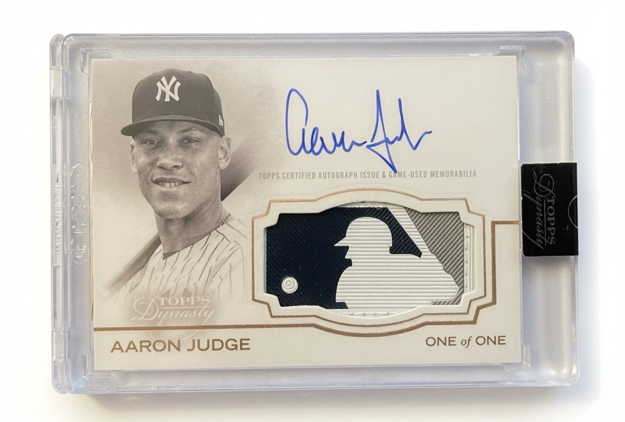 AARON “Better Than Shohei Ohtani” JUDGE 2020 Topps Dynasty Autograph LogoMan 1/1