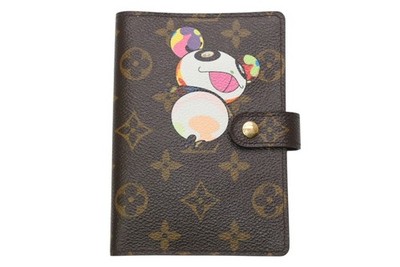 LOUIS VUITTON      Agenda Cover Agenda PM Monogram Panda Takashi Murakami R20011