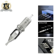 Professional Tattoo Cartridge Needles - 20Pcs Smooth Edge Design for Comfort