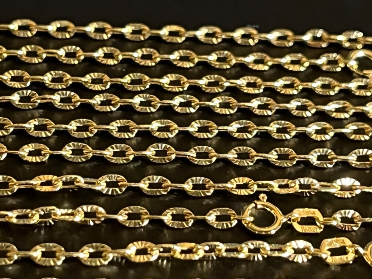 K18PG　ゴールドネックレス　❝Forzatina　due　colori❞ Forzatina necklace 18kt gold – TOTEME