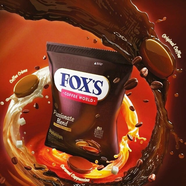 3 Packs of FOX'S Coffee World Passionate Blend Assorted Coffee